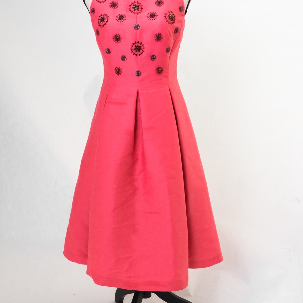 Kate Spade cocktail dress coral Small 4 - Picture 9 of 17
